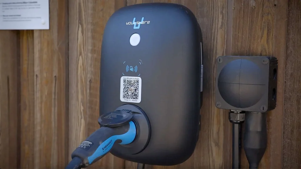 Conwy Valley Getaway | voltshare ev charger EV charger available at Conwy Valley Getaway