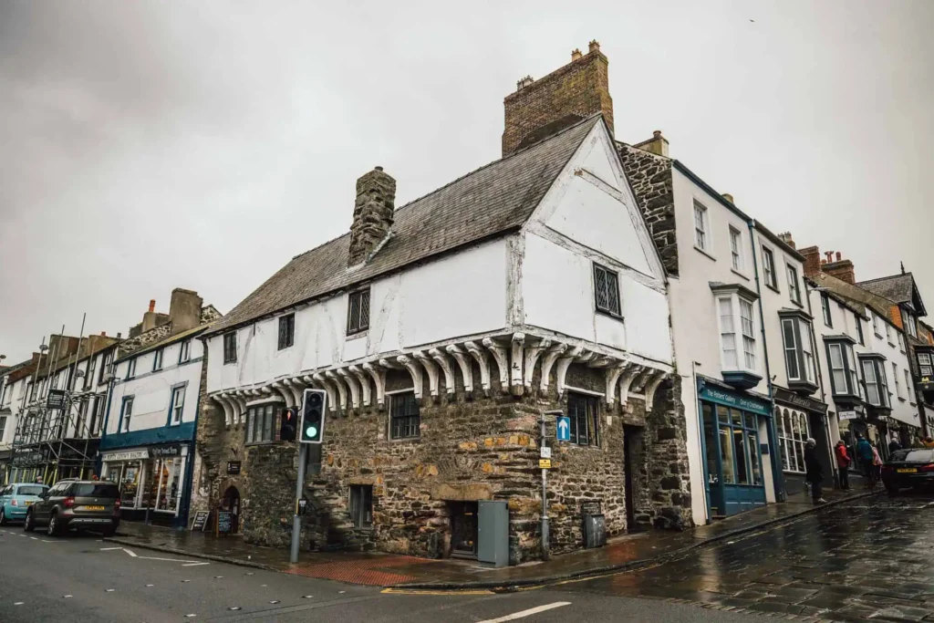 Conwy Valley Getaway | 720591 nvw g112 2425 0003 web optimised 1920px Exterior of Aberconwy House in Conwy with its timber-framed walls dating to the 14th century