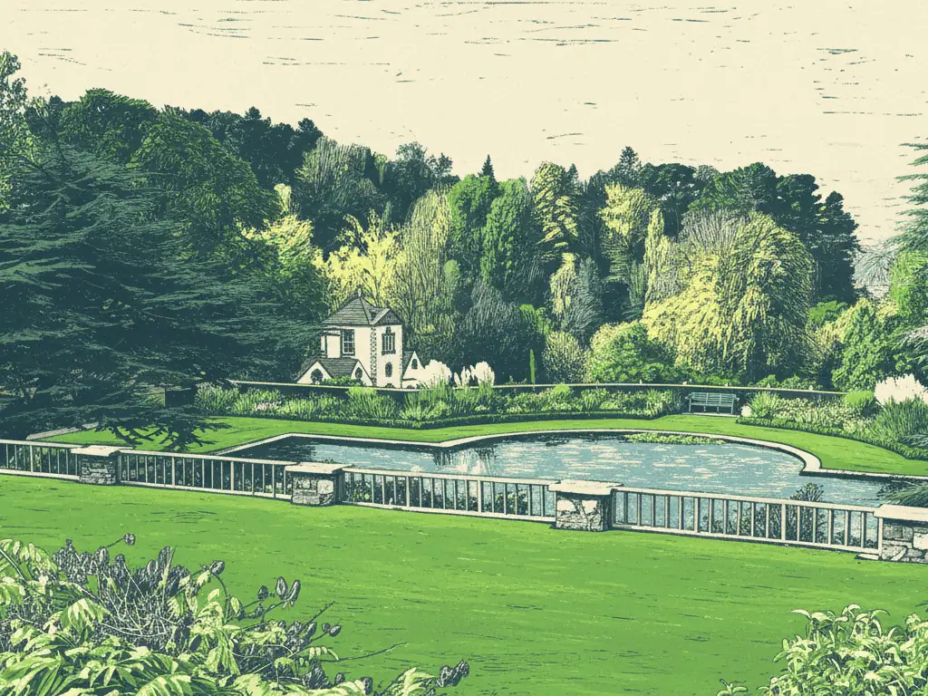 Bodnant Gardens Italianate Terrace