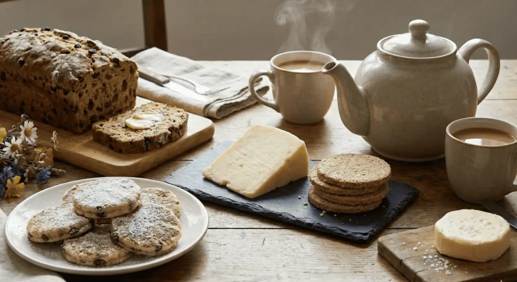 Conwy Valley Getaway | welsh afternoon tea Traditional Welsh afternoon tea at Pot Mêl tearoom, Tŷ Hyll