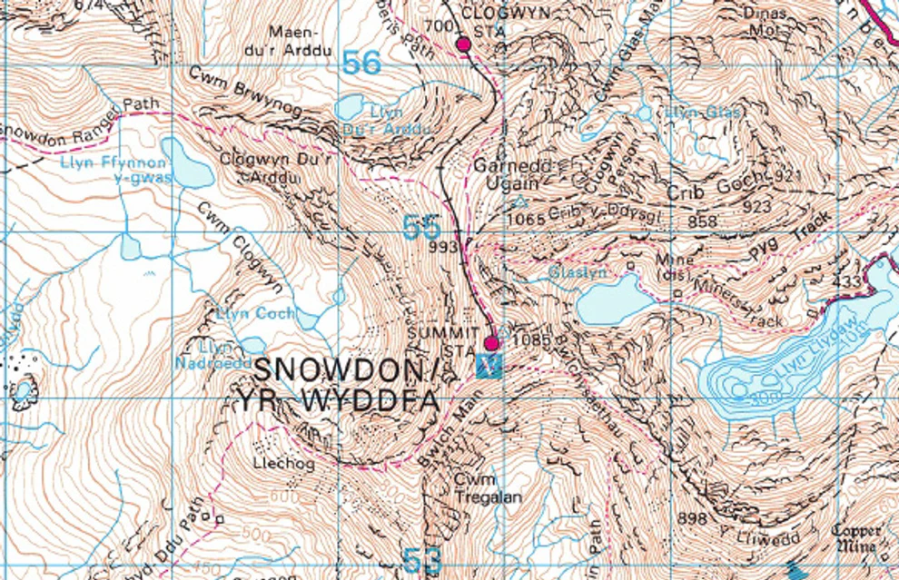 Conwy Valley Getaway | snowdon snippet map Conwy Valley Getaway | snowdon snippet map